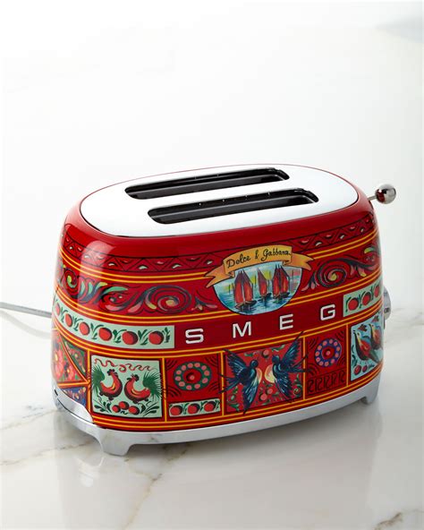 dolce gabbana smeg sicily is my love toaster|smeg d&g kettle.